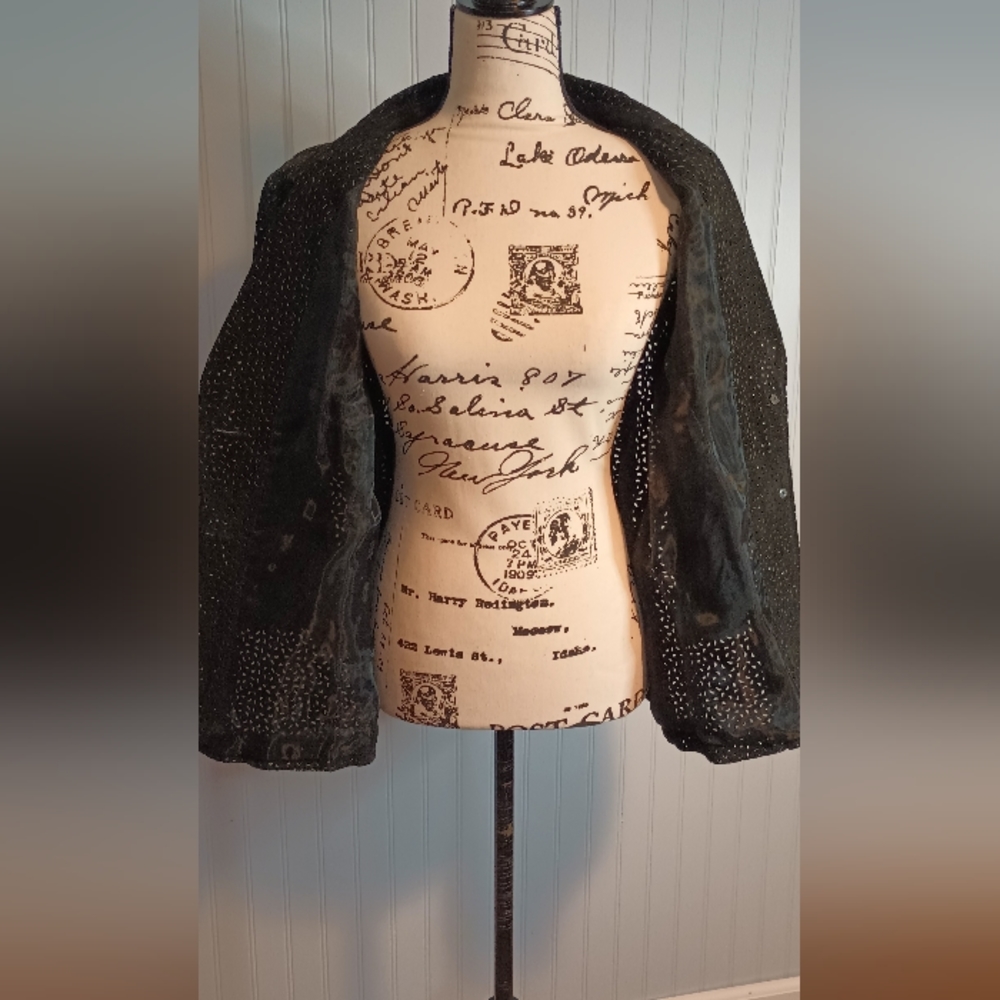 Black Leather Jacket - image 7